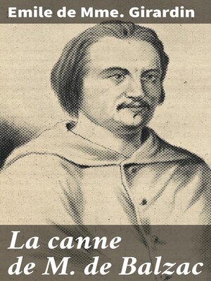 cover image of La canne de M. de Balzac